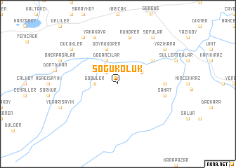 map of Soğukoluk