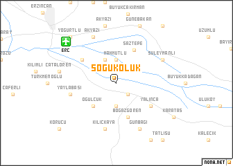 map of Soğukoluk