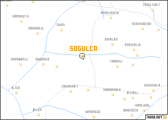 map of Soğulca