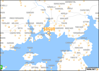 map of Sŏgŭn