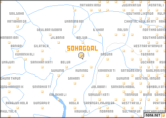 map of Sohāgdal