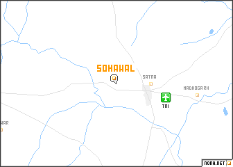 map of Sohāwal