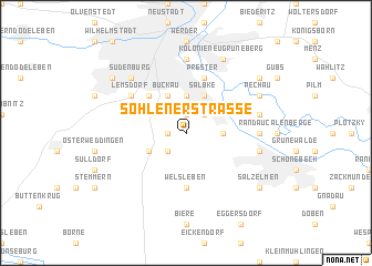 map of Sohlener Straße