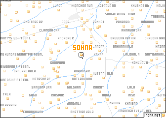 map of Sohna