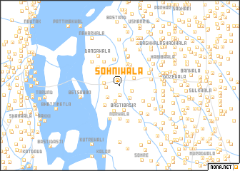 map of Sohniwāla