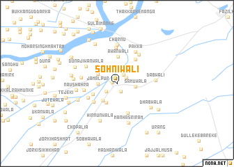 map of Sohnīwāli