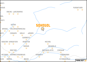 map of Sohodol