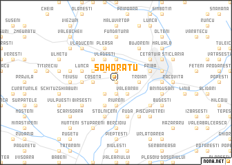 map of Sohorătu