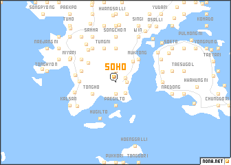 map of Sŏho