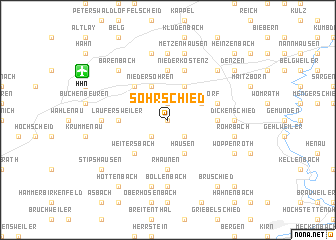 map of Sohrschied