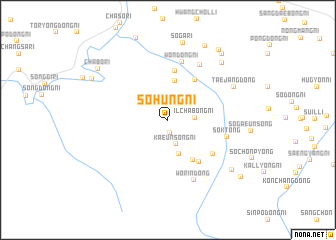 map of Sŏhŭng-ni