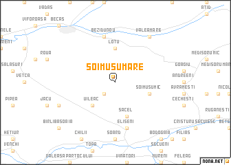 map of Şoimuşu Mare