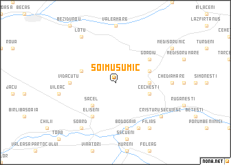 map of Şoimuşu Mic