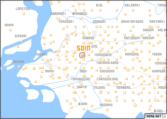 map of Sŏin
