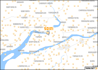 map of Sŏi-ri