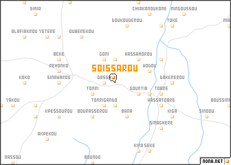 map of Soissarou