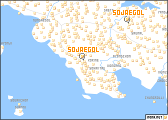 map of Sŏjae-gol