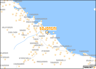 map of Sŏjŏng-ni