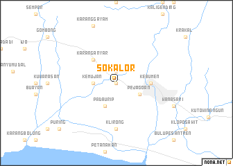 map of Soka-lor