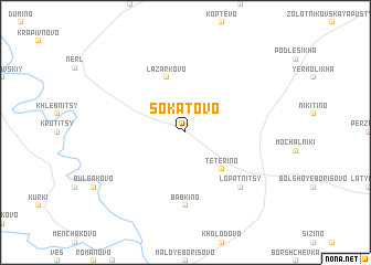 map of Sokatovo