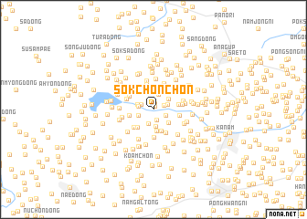 map of Sŏkchŏnch\