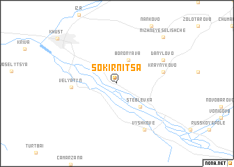 map of Sokirnitsa