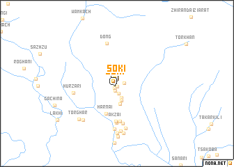 map of Soki