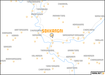 map of Sŏkkang-ni