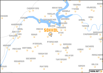 map of Sok-kol