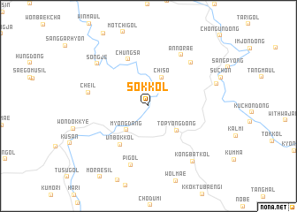 map of Sok-kol