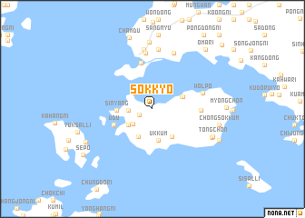 map of Sŏkkyo