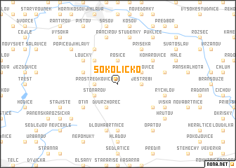 map of Sokoličko