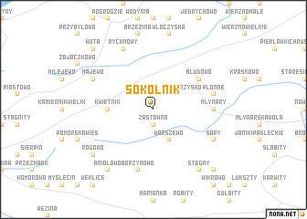 map of Sokolnik