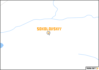 map of Sokolovskiy