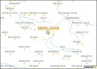 map of Sokoluvka