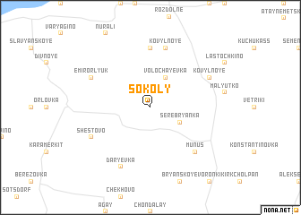 map of Sokoly