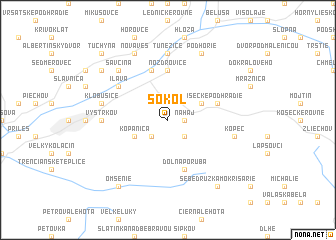 map of Sokol