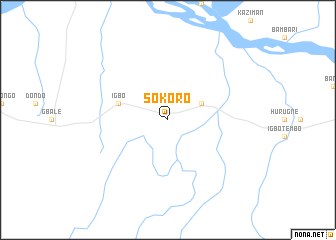 map of Sokoro