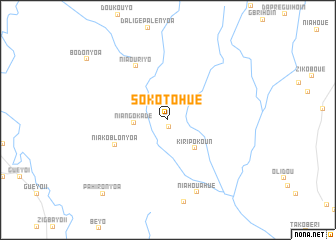 map of Sokotohué