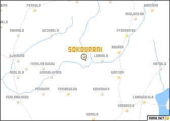 map of Sokourani