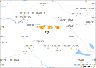 map of Sokovichino