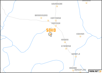 map of Soko