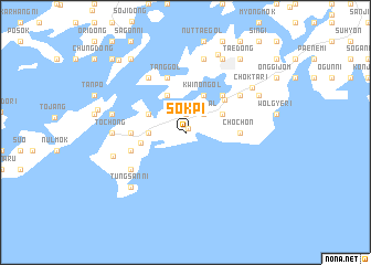 map of Sŏkpi