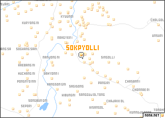 map of Sŏkpyŏl-li