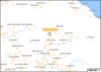 map of Soksa-ri