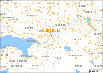 map of Soktal-li