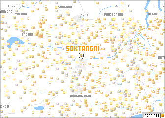 map of Sŏktang-ni
