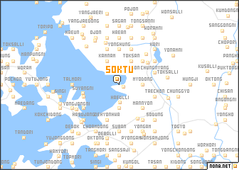 map of Sŏktu