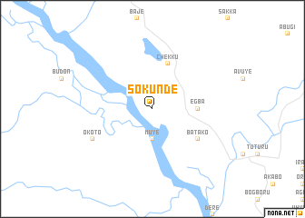 map of Sokunde