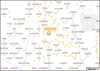 map of Sokun